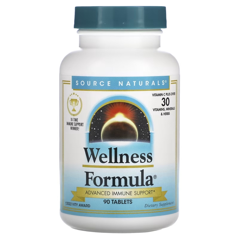 Source Naturals, Wellness Formula, 90 Tablets