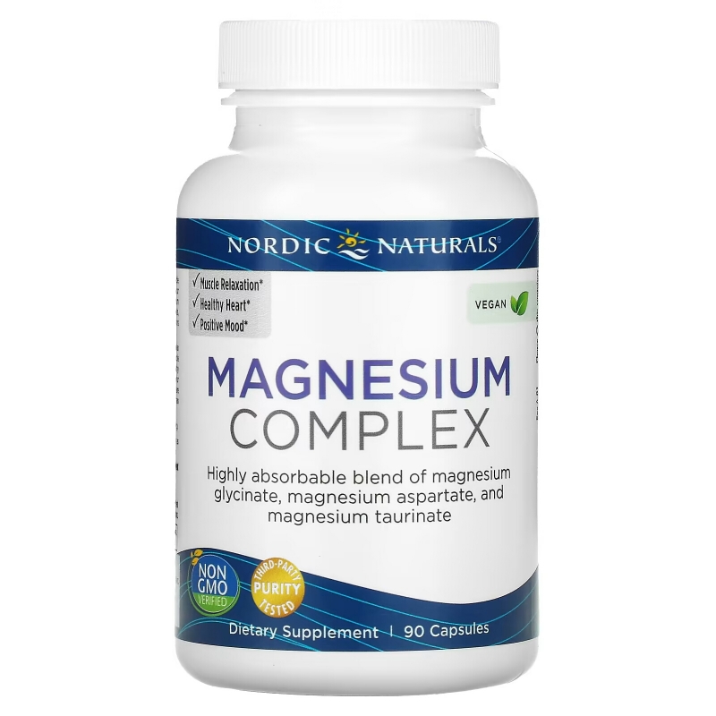 Nordic Naturals, Magnesium Complex, 90 Capsules