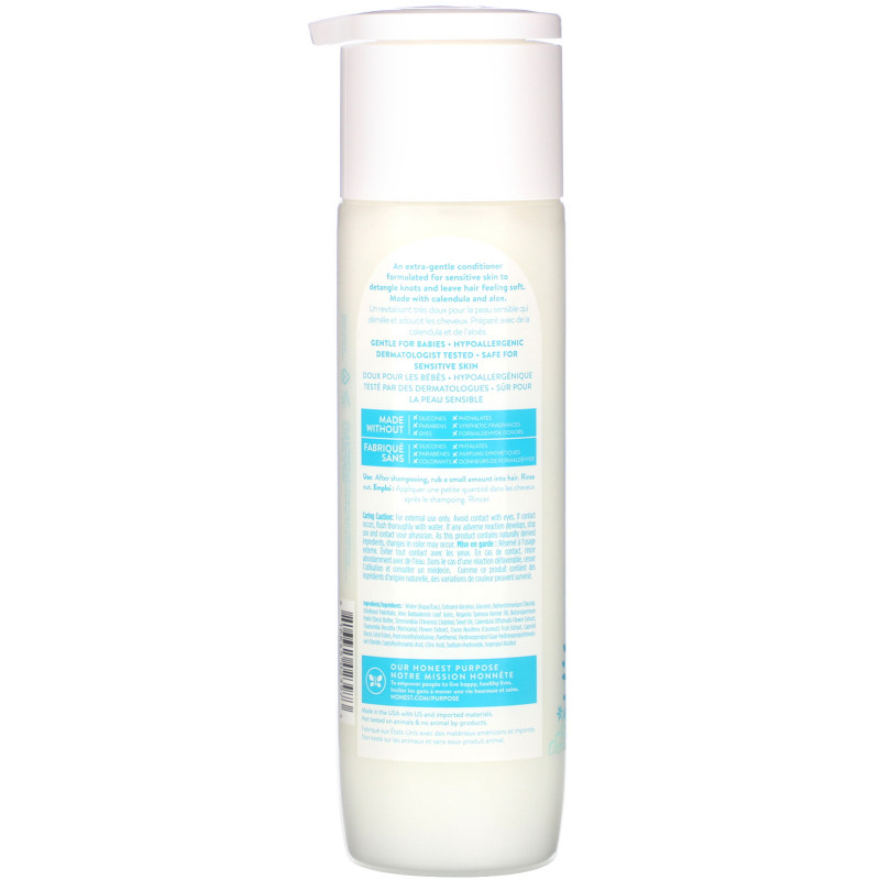 The Honest Company, Purely Sensitive Conditioner, Fragrance Free, 10.0 fl oz (295 ml)