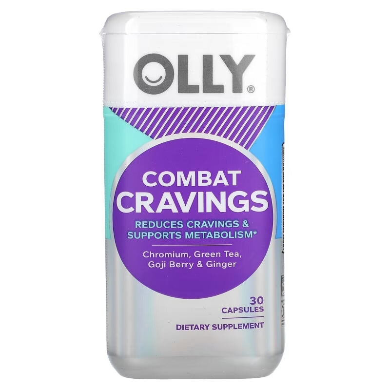 OLLY, Combat Cravings, 30 Capsules