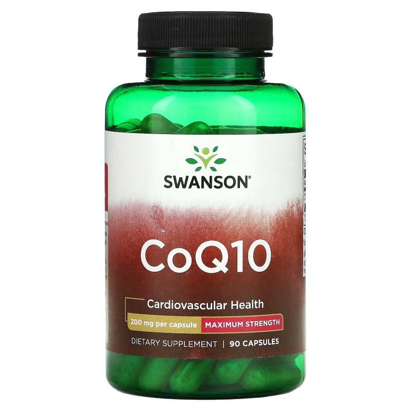 Swanson, CoQ10, 200 mg, 90 Capsules